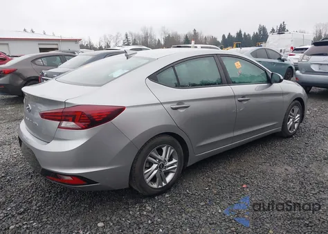 2020 Hyundai Elantra Sel from USA, damaged, VIN 5NPD84LF2LH579386